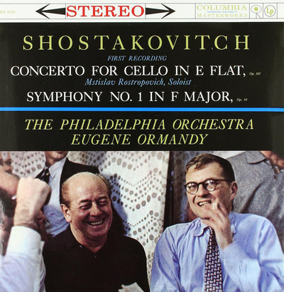 Dmitri Shostakovich/Mstislav Rostropovich - Concerto For Cello In E Flat, Op. 107 / Symphony No. 1 In F Major, Op. 10 (180gr)