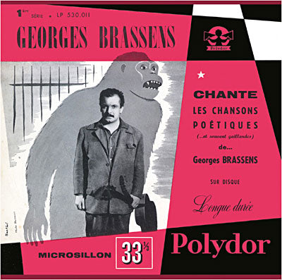 George Brassens - Les Chansons Poétiques (10")