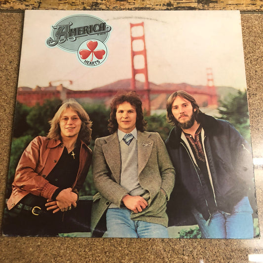 America - Hearts (LP, Album)