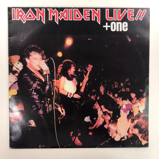 Iron Maiden - Live!! + One (12", EP, Comp, RP)