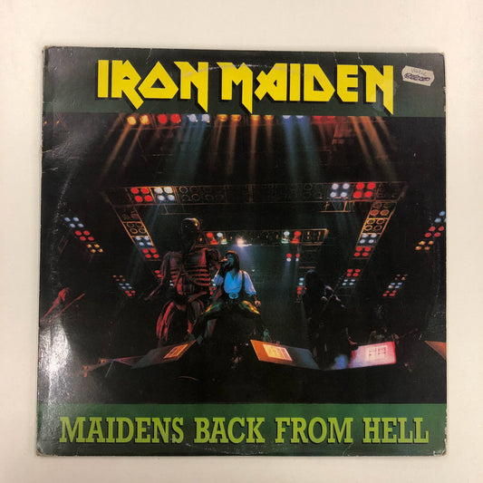 Iron Maiden ‎– Maidens Back From Hell (LP, Unofficial)