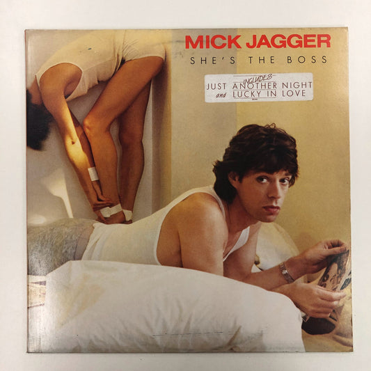 Mick Jagger - She's The Boss (LP, Album, Red)