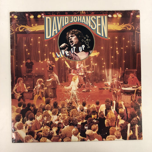 David Johansen - Live It Up (LP, Album)