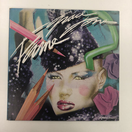 Grace Jones - Fame (LP, Album, P/Mixed, Gat)