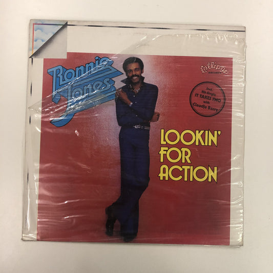 Ronnie Jones - Lookin' For Action (LP, Album, P/Mixed, RE)