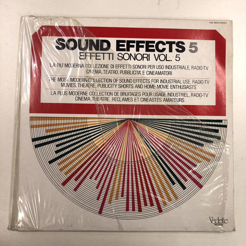 No Artist - Sound Effects 5 - Effetti Sonori Vol. 5 (LP, Album, Quad)