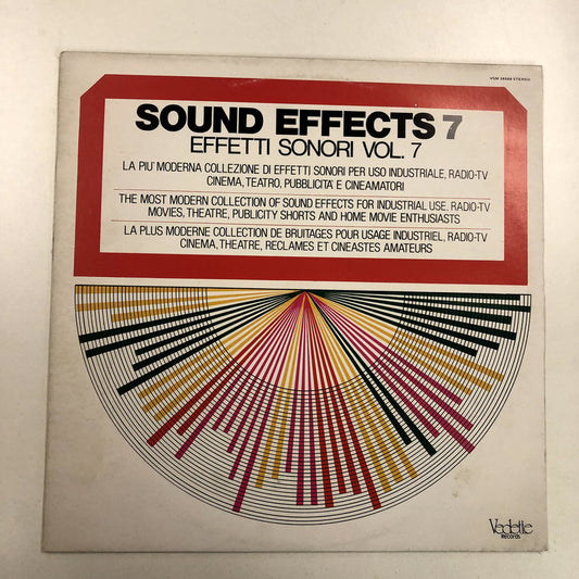 William Landow - Sound Effects 7 - Effetti Sonori Vol. 7 (LP, Quad)