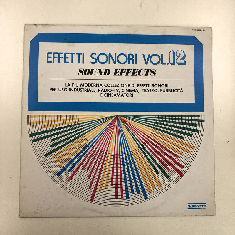 No Artist - Sound Effects 12 - Effetti Sonori Vol. 12 (LP, Album)