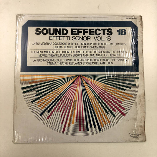 No Artist - Sound Effects 18 - Effetti Sonori Vol. 18 (LP)