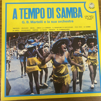 G. B. Martelli E La Sua Orchestra - A Tempo Di Samba (LP, Album)