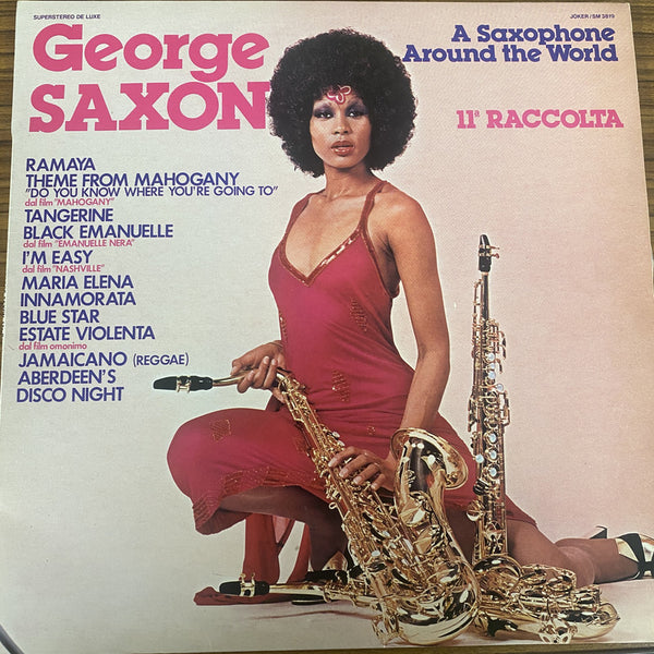 George Saxon - A Saxophone Around The World - 11a Raccolta (LP)