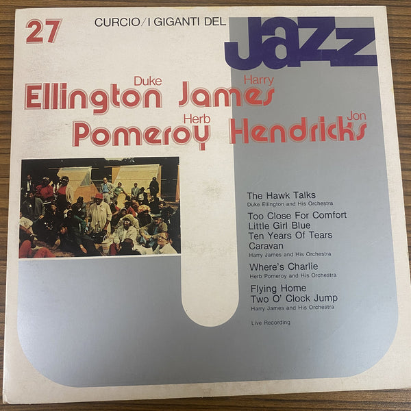 Duke Ellington, Harry James And His Orchestra, Herb Pomeroy, Jon Hendricks - I Giganti Del Jazz Vol. 27 (LP, Comp)