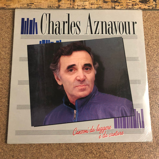 Charles Aznavour - Canzoni Da Leggere E Da Cantare (LP, Album)
