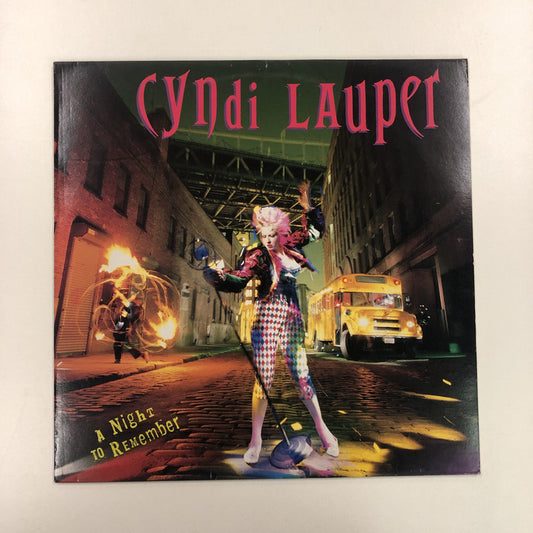 Cyndi Lauper - A Night To Remember (LP, Album)