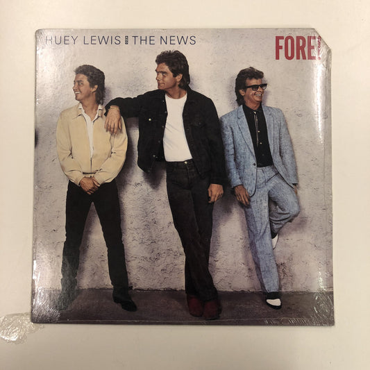 Huey Lewis And The News - Fore! (LP, Album, Car, Cut Version)