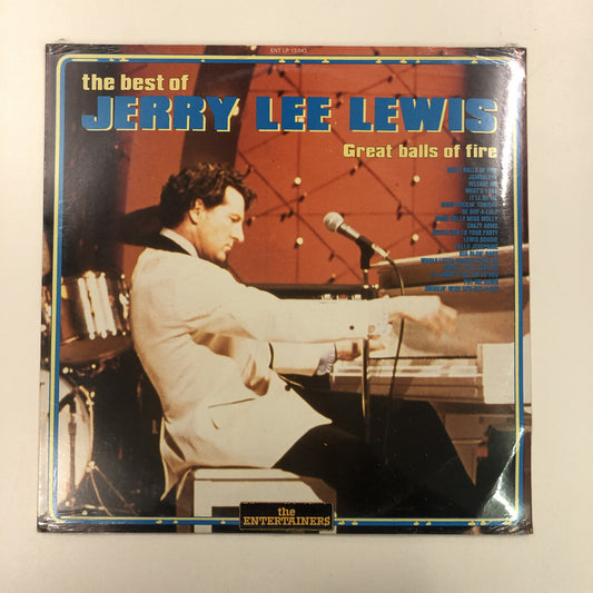 Jerry Lee Lewis - The Best Of Jerry Lee Lewis - Great Balls Of Fire (LP, Comp)