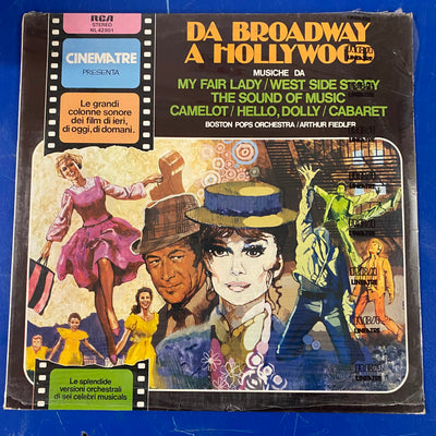 Boston Pops Orchestra / Arthur Fiedler - Da Broadway A Hollywood (LP, Comp)