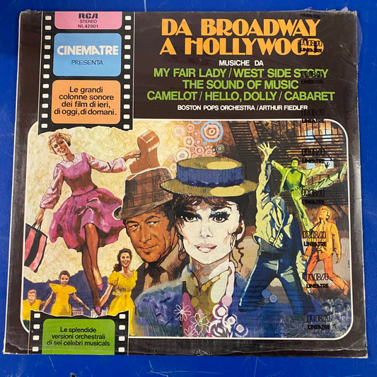 Boston Pops Orchestra / Arthur Fiedler - Da Broadway A Hollywood (LP, Comp)