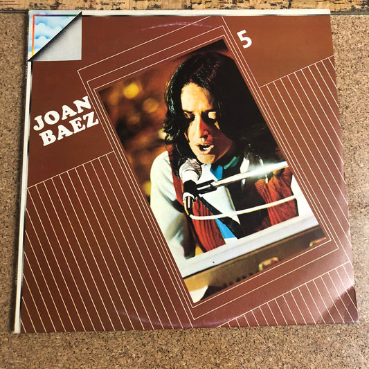 Joan Baez - 5 (LP, Album, RE)