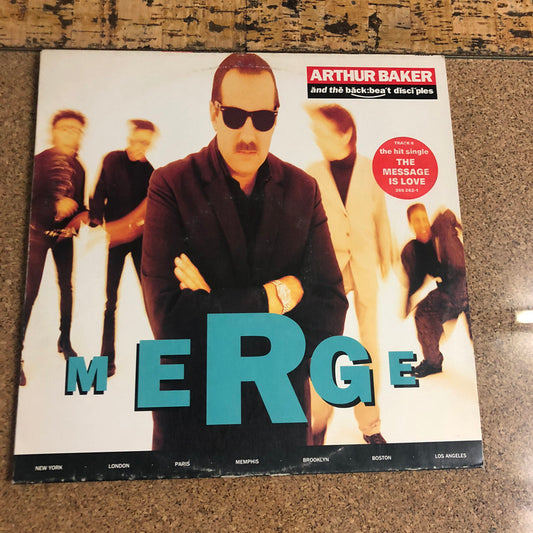 Arthur Baker And The Backbeat Disciples - Merge (LP, Album)