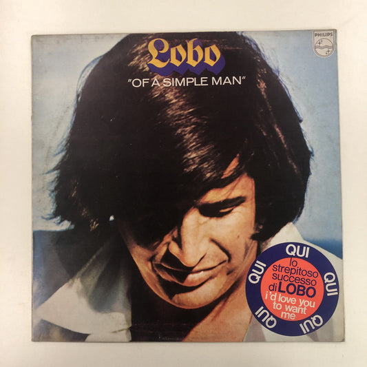 Lobo - Of A Simple Man (LP, Album)