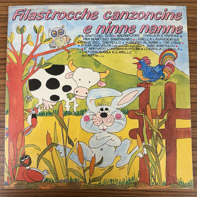 Various - Filastrocche Canzoncine E Ninne Nanne (LP, Comp)