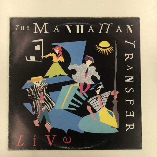 The Manhattan Transfer - Live (LP, Album)