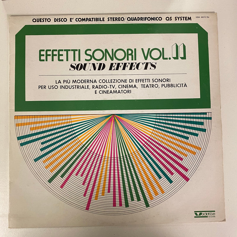 No Artist - Effetti Sonori Vol. 11 - Sound Effects (LP, Comp, Quad)