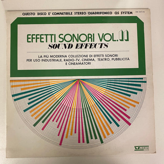 No Artist - Effetti Sonori Vol. 11 - Sound Effects (LP, Comp, Quad)