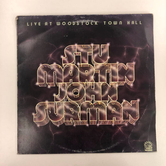 Stu Martin / John Surman - Live At Woodstock Town Hall (LP)