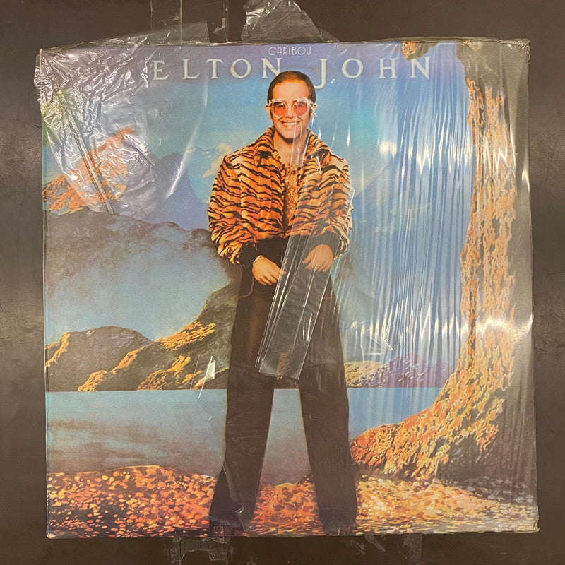 Elton John - Caribou (LP, Album, RE)