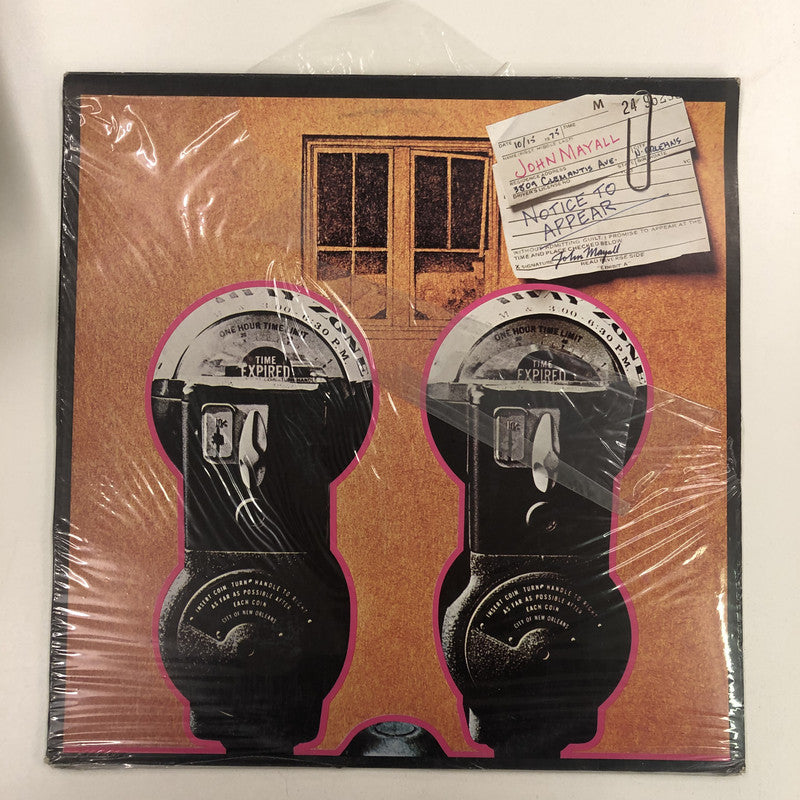 John Mayall - Notice To Appear (LP, Album)