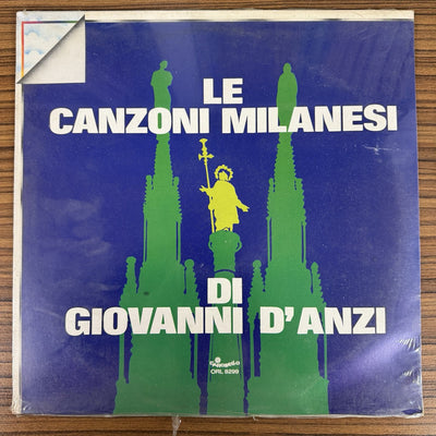 Giovanni D'Anzi - Le Canzoni Milanesi Di Giovanni D'Anzi (LP, Comp)