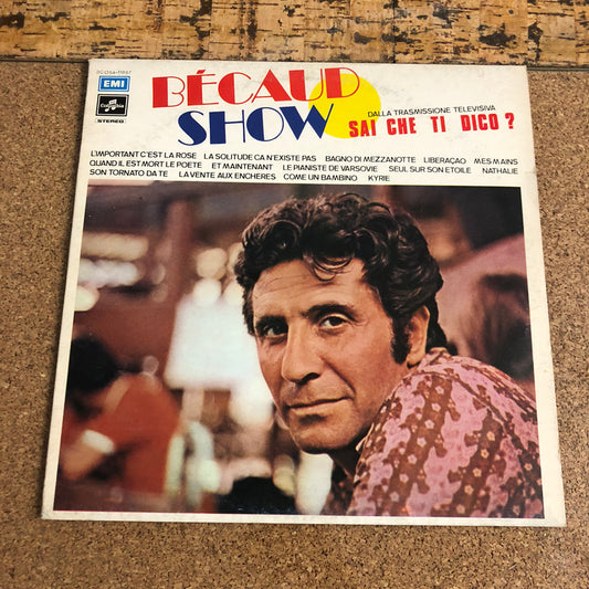 Gilbert Bécaud - Bécaud Show (LP, Album, RE)