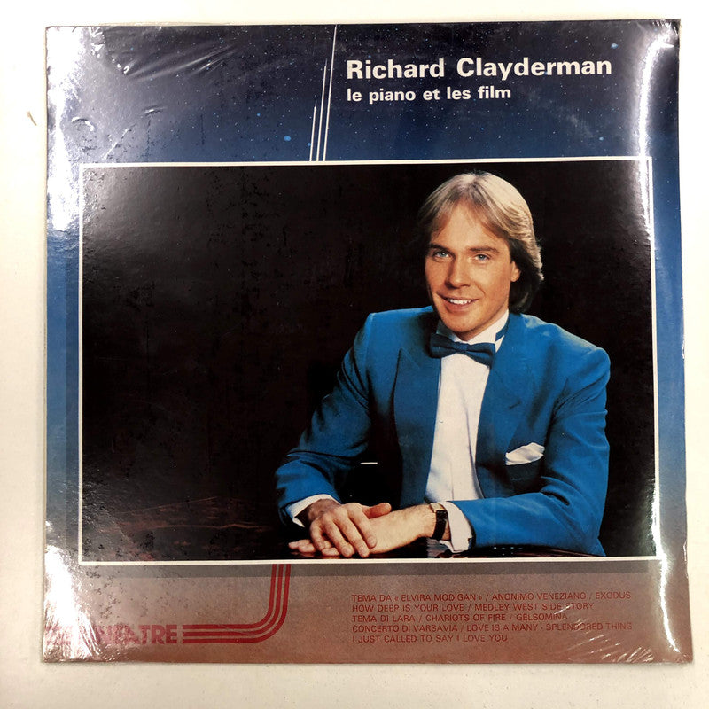 Richard Clayderman - Le Piano Et Les Films (LP, Comp, RE)