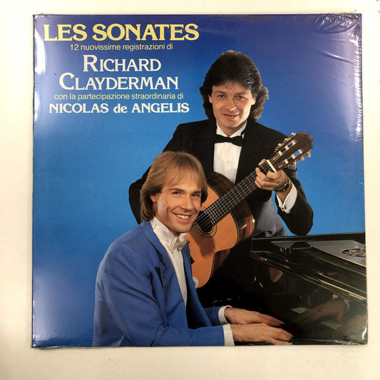 Richard Clayderman Con La Partecipazione Straordinaria Di Nicolas De Angelis - Les Sonates (LP, Album)