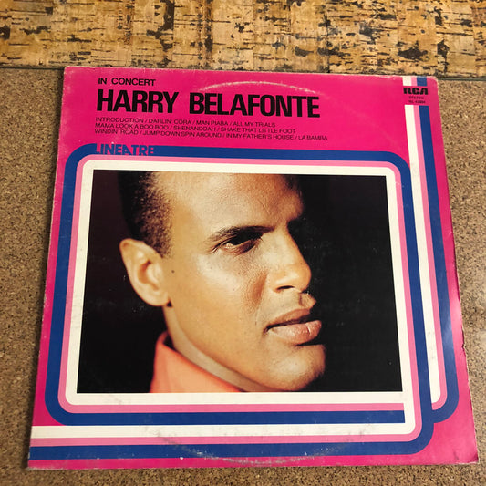 Harry Belafonte - In Concert (LP, Comp, RE)