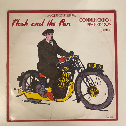 Flash And The Pan - Communication Breakdown (Remix) (12", Maxi)