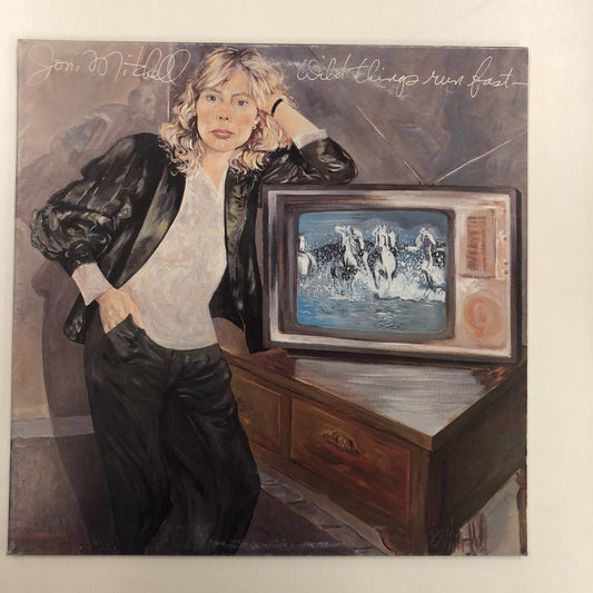 Joni Mitchell - Wild Things Run Fast (LP, Album, Gat)