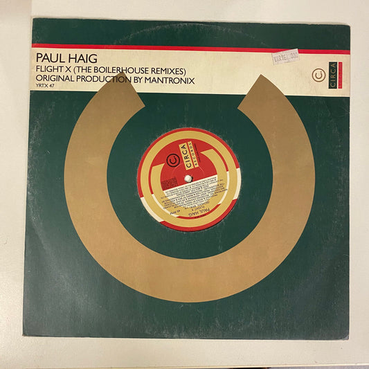 Paul Haig - Flight X (The Boilerhouse Remixes) (12", Single)