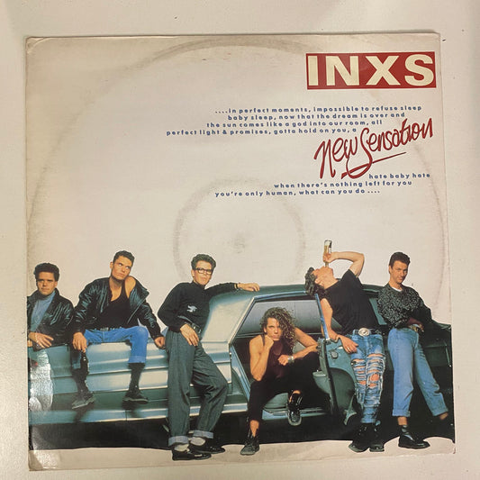 INXS - New Sensation (12", Maxi, Mis)