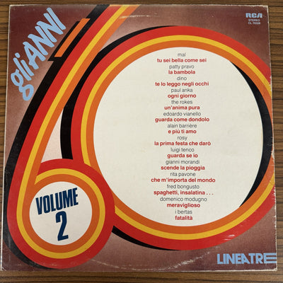 Various - Gli Anni '60 - Volume 2 (LP, Comp)