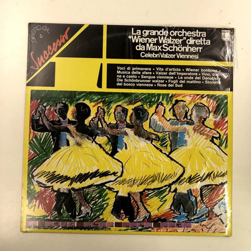 La Grande Orchestra "Wiener Walzer" Diretta Da Max Schönherr - Celebri Valzer Viennesi (LP)