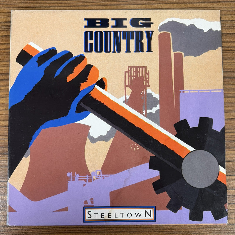 Big Country - Steeltown (LP, Album, Gat)