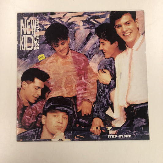 New Kids On The Block - Step By Step (LP, Album, Club)