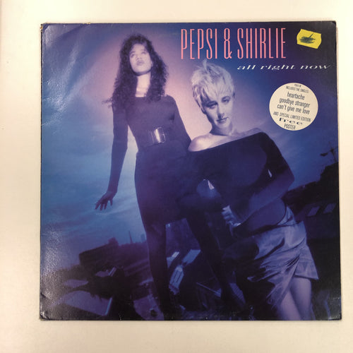 Pepsi & Shirlie - All Right Now (LP, Album)