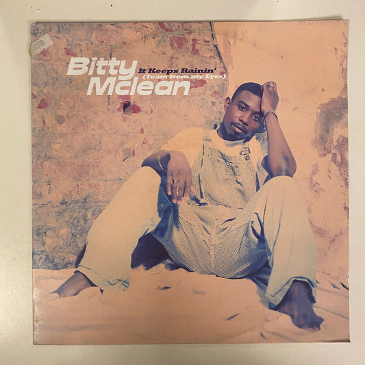 Bitty Mclean - It Keeps Rainin' (Tears From My Eyes) (12", Single)