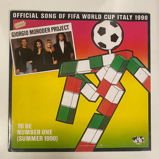 Giorgio Moroder Project, Paul Engemann - To Be Number One (Summer 1990) (12", Maxi)