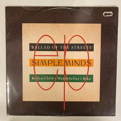 Simple Minds - Ballad Of The Streets (12", EP)
