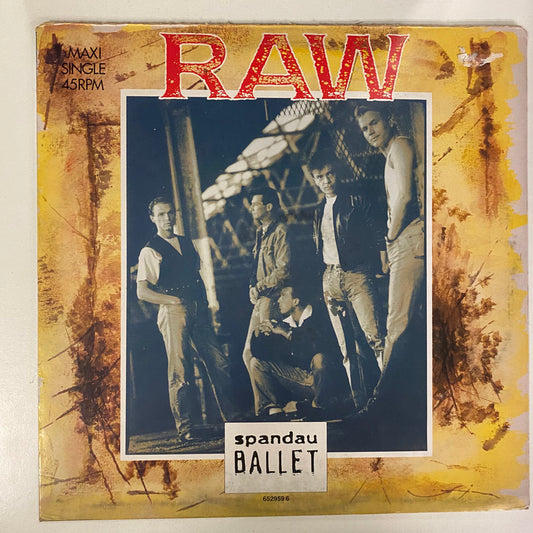 Spandau Ballet - Raw (12", Maxi)